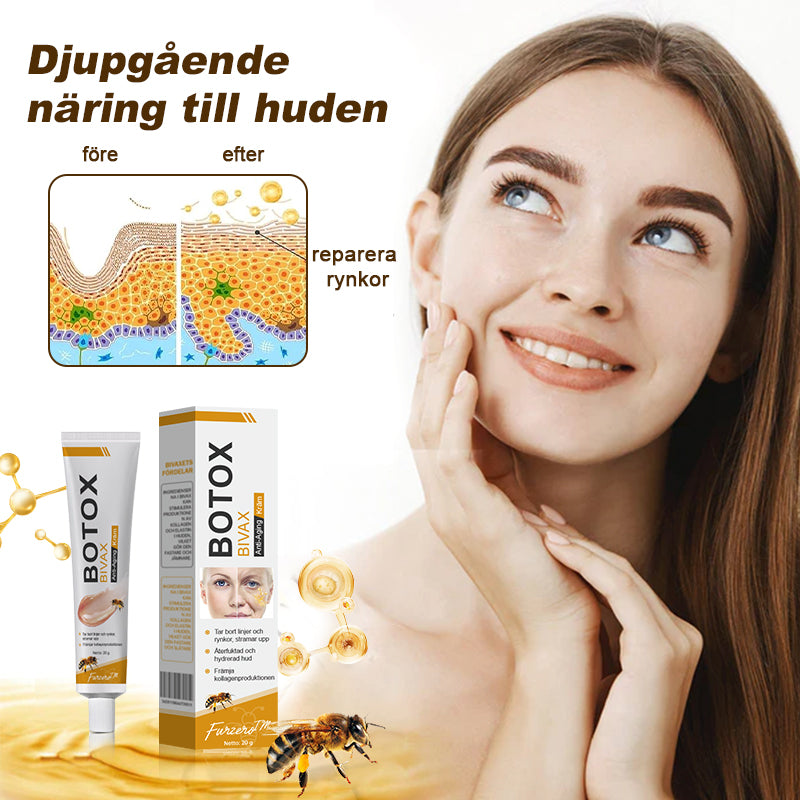 🐬💎Tillverkad och skickad från Sverige✅Furzero™ Botox Bee Venom Wrinkle Removal Cream - Sista Dagen-kampanj 70 % RABATT