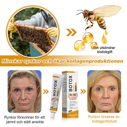 💎🌟Tillverkad och skickad från Sverige✅Furzero™ Botox Bee Venom Wrinkle Removal Cream - Sista Dagen-kampanj 70 % RABATT