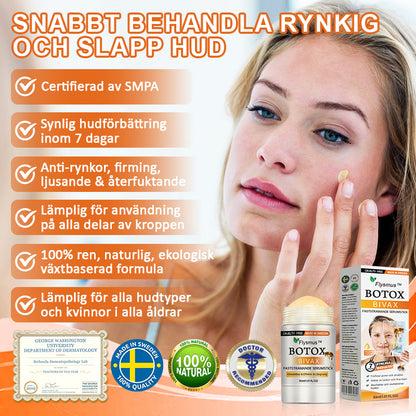 🐬⚖️Tillverkad och levererad från Sverige✨Flysmus™ Botox Bivax Faststramande  Serumstick🔥SISTA DAG 70% RABATT